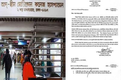 আদ্‌-দ্বীন হাসপাতালকে শোকজ নোটিশ