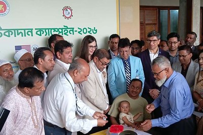 দেশজুড়ে হাম-রুবেলা টিকাদান শুরু