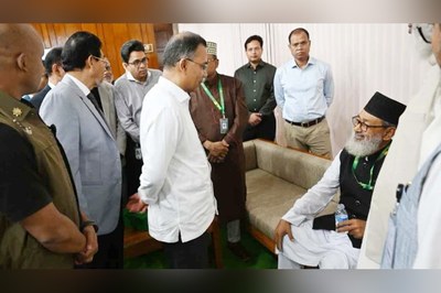 সংসদে অসুস্থ রবিউল বাশারের খোঁজ নিলেন প্রধানমন্ত্রী