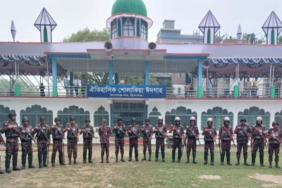 শোলাকিয়ায় ঈদ জামাতে বিজিবি মোতায়েন
