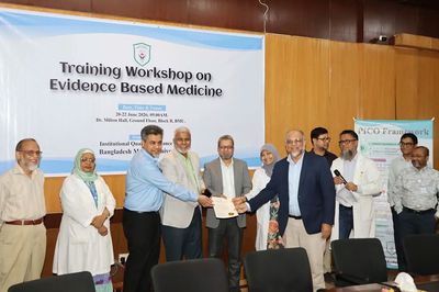 চিকিৎসা ব্যয় কমাতে বিএমইউ’র ২৬৯ ফ্যাকাল্টি-চিকিৎসককে বিশেষ প্রশিক্ষণ