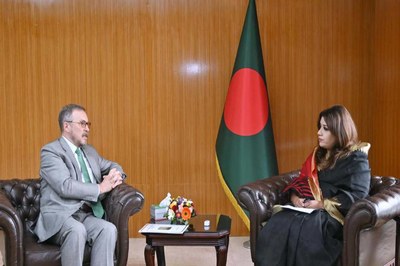 পররাষ্ট্র প্রতিমন্ত্রীর সঙ্গে রুশ রাষ্ট্রদূতের সৌজন্য সাক্ষাৎ