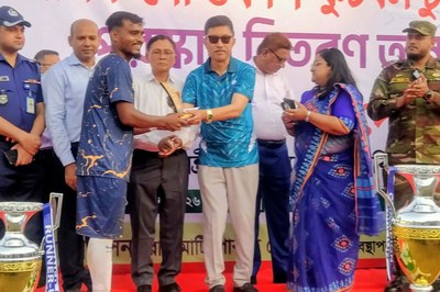 খেলাধুলা পার্বত্য অঞ্চলের দীর্ঘদিনের সাম্প্রদায়িক সম্প্রীতিকে আরও সুদৃঢ় করবে