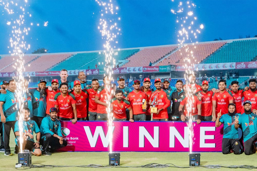 দাপুটে জয়ে সিরিজ জিতল বাংলাদেশ