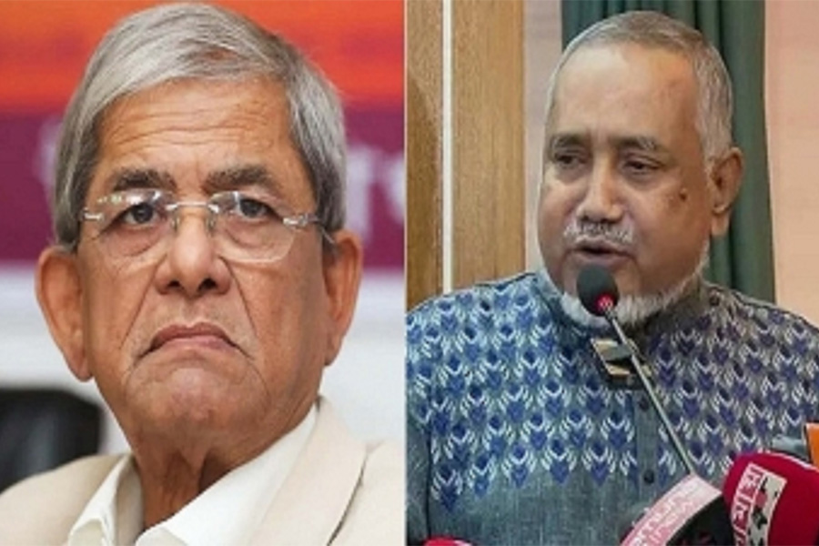 মির্জা ফখরুলকে হাসপাতালে দেখতে গেলেন তাহের