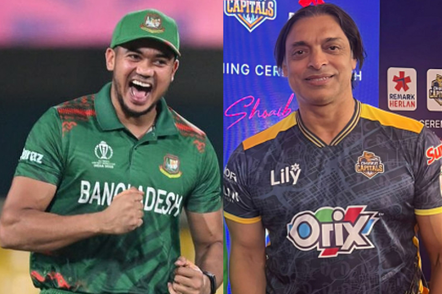 তাসকিনকে নিজের রেকর্ড ভাঙার আহ্বান শোয়েবের