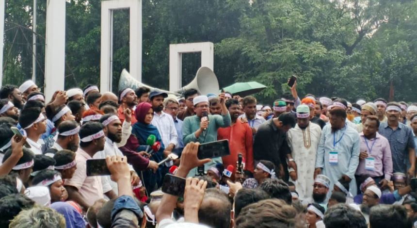 আন্দোলন চালিয়ে যাওয়ার ঘোষণা এমপিওভুক্ত শিক্ষকদের