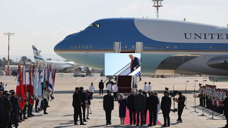 ট্রাম্পকে লাল গালিচায় স্বাগত জানাল ইসরাইল