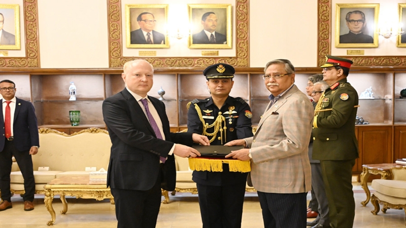 ঢাকায় জার্মানির নতুন রাষ্ট্রদূতের দায়িত্ব গ্রহণ